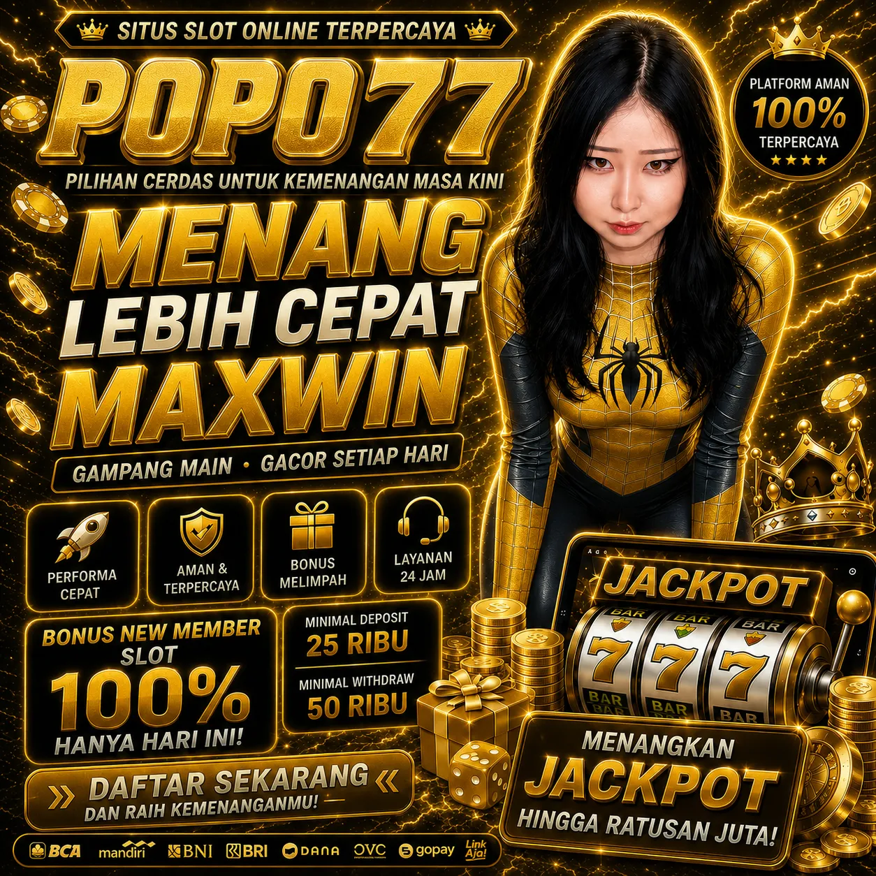 POPO77 Banner